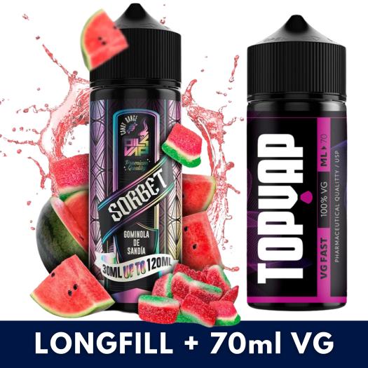 Aroma SORBET 30ml/120 (Longfill) - Oil4Vap + 70ml VG Fast