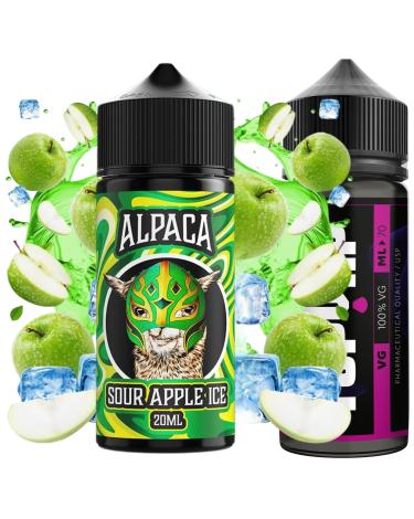 Aroma Sour Apple Ice 20ml/120 (Longfill) Alpaca + 70ml VG