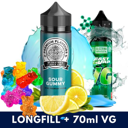 Aroma Sour Gummy 10ml (Longfill) Dexter's Juice + VG FAST 70ML Aroma Sour Gummy 10ml (Longfill) Dexter's Juice + VG FAST 70ML