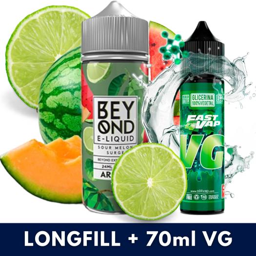 Aroma Sour Melon Surge 24ml/120 (Longfill) Beyond + VG FAST 70ML