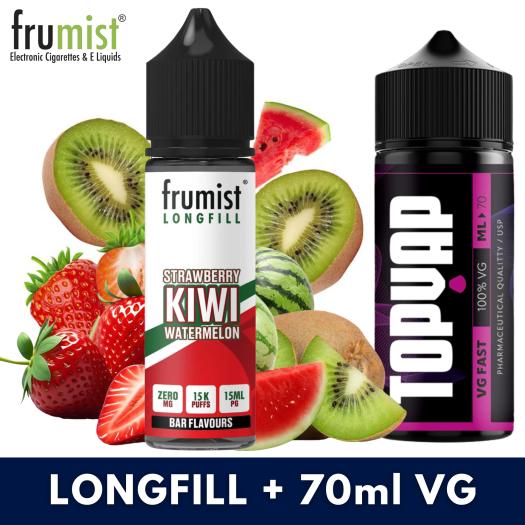 Aroma STRAW KIWI WATERMELON 15ml/60 (Longfill) Frumist + 70ml VG Fast Aroma STRAW KIWI WATERMELON 15ml/60 (Longfill) Frumist + 70ml VG Fast