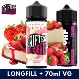 Aroma Strawberry Cheesecake 24ml/120 (Longfill) Drifter + 70ml VG Fast