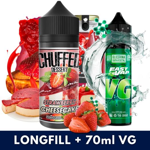 Aroma Strawberry Cheesecake 24ml (Longfill) - Chuffed + VG FAST 70ML