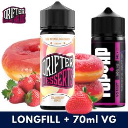 Aroma Strawberry Donut 24ml/120 (Longfill) Drifter + 70ml VG Fast