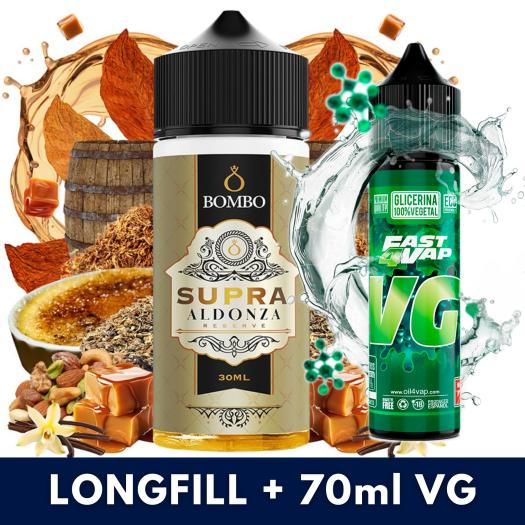Aroma Supra Aldonza Reserve 30ml/120 (Longfill) - Platinum Tobaccos by Bombo