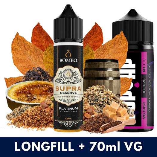 Aroma Supra Reserve 15ml/60 (Longfill) - Platinum Tobaccos by Bombo
