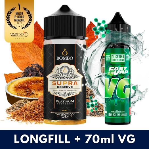 Aroma Supra Reserve 30ml/120 (Longfill) - Platinum Tobaccos by Bombo