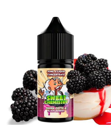 Aroma Sweet Chemistry Panna Cotta & Blackberries 30ml