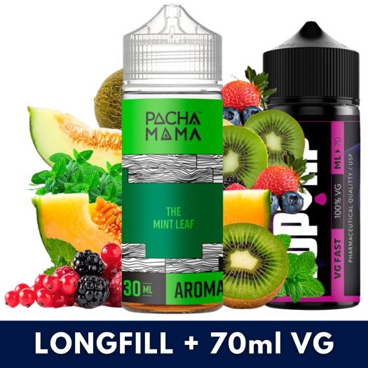 Aroma The Mint Leaf 30ml/120 (Longfill) Pachamama + 70ml VG Fast