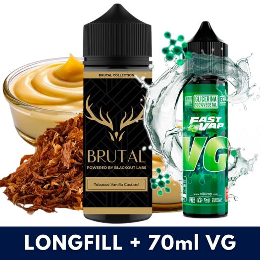 Aroma Tobacco Custard 24ml/120 (Longfill) Blackout + VG FAST 70ML Aroma Tobacco Custard 24ml/120 (Longfill) Blackout + VG FAST 70ML