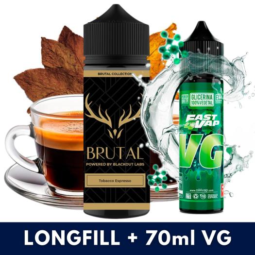 Aroma Tobacco Espresso 24ml/120 (Longfill) Blackout + VG FAST 70ML