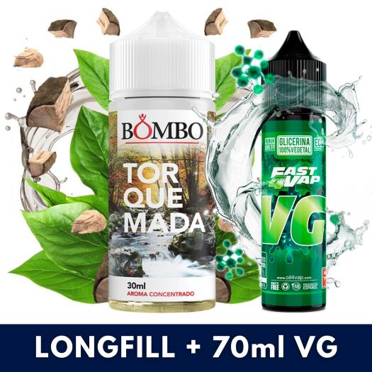Aroma Torquemada 30ml/120 (Longfill) Bombo + VG FAST 70ML