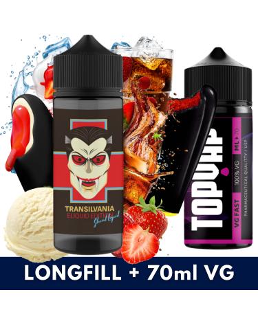 Aroma TRANSILVANIA GLACIAL 20ml/120 (Longfill) Daruma + 70ml VG Fast