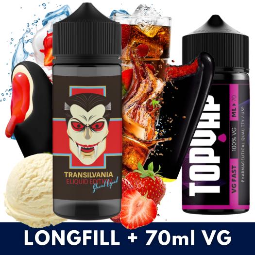 Aroma TRANSILVANIA GLACIAL 20ml/120 (Longfill) Daruma + 70ml VG Fast