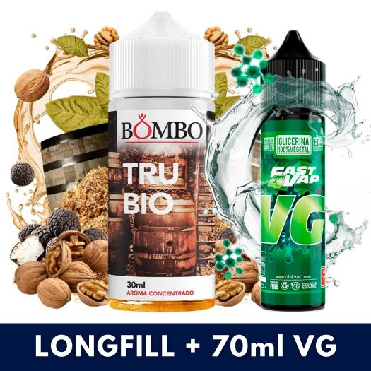 Aroma Trubio 30ml/120 (Longfill) Bombo + VG FAST 70ML
