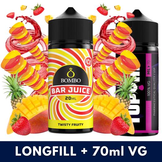 Aroma Twisty Fruity 20ml/120 (Longfill) - Bombo Bar Juice + 70ml VG