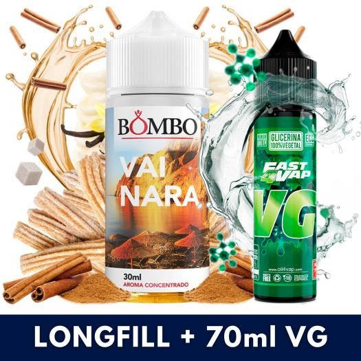 Aroma Vainara 30ml/120 (Longfill) Bombo + VG FAST 70ML