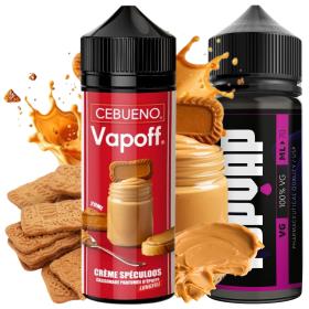 Aroma Vapoff 20ml/120 (Longfill) Cebueno + 70ml VG