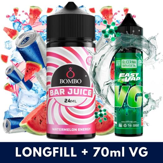 Aroma Watermelon Energy Ice 24ml (Longfill) - Bombo Bar Juice + VG FAST 70ML