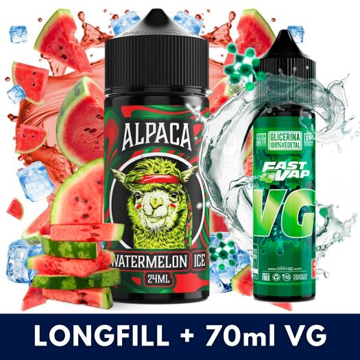 Aroma Watermelon Ice 24ml/120 (Longfill) Alpaca + VG FAST 70ML