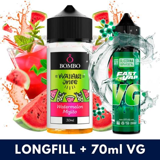 Aroma Watermelon Mojito 30ml (Longfill) - Wailani Juice by Bombo