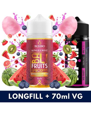 Aroma WKS Afrodita 30ml/120 (Longfill) Kings Crest + 70ml VG Fast