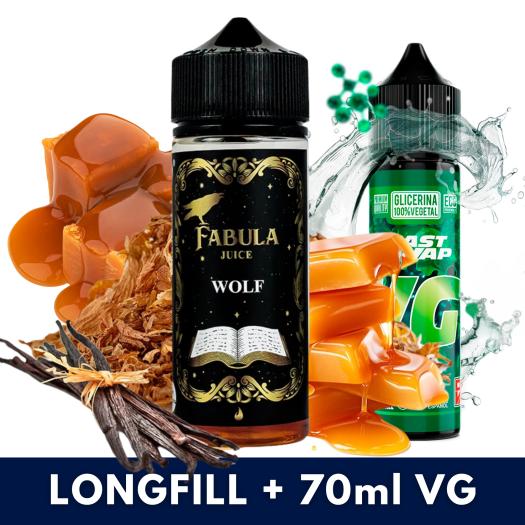 Aroma Wolf 24ml/120 (Longfill) Fabula Juice + VG FAST 70ML