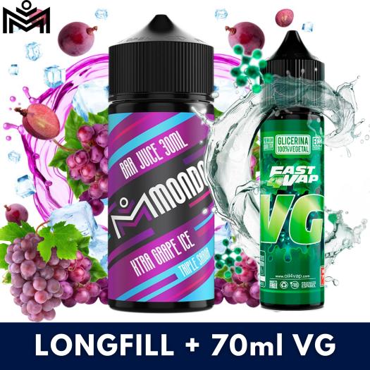 Aroma Xtra Grape Ice 30ml (Longfill) Mondo + VG FAST 70ML Aroma Xtra Grape Ice 30ml (Longfill) Mondo + VG FAST 70ML