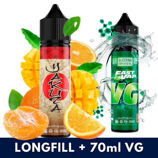 Aroma YAKUZA 16ml (Longfill) Oil4Vap + VG FAST 70ML