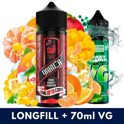 Aroma YAKUZA 30ml/120 (Longfill) - Oil4Vap + 70ml VG Fast