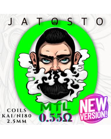 AT Coils Jatosto MTL NEW VERSION Full NI80 – 0,55ohm