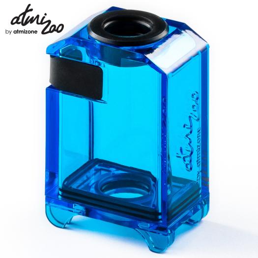 ATMIZOO SnailTank V2 Electric Blue | Boro Tank Premium para Billet Box