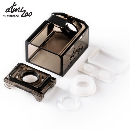 ATMIZOO SnailTank V2 Smoked Black | Boro Tank Premium