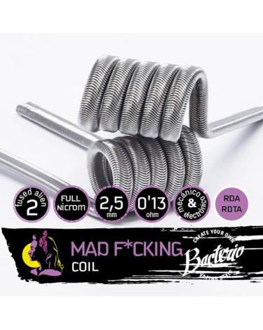 Bacterio Coils Mad f*cking 0.13 Ohm - Bacterio Coils