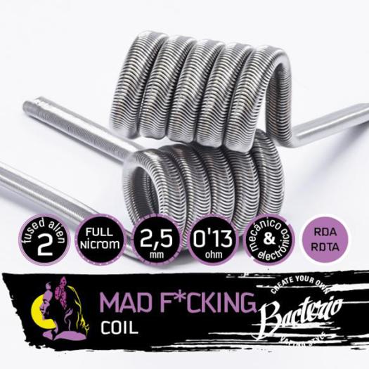 Bacterio Coils Mad f*cking 0.13 Ohm - Bacterio Coils