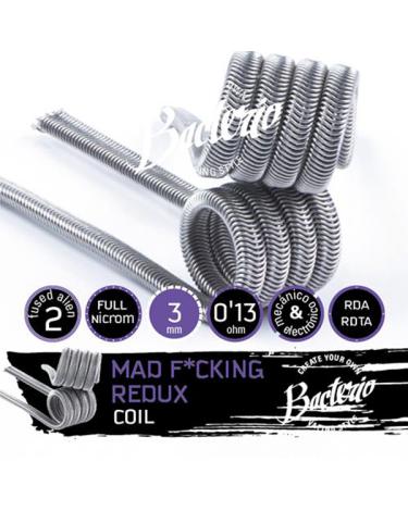 Bacterio Coils Mad f*cking Redux 0.13 Ohm (pack 2) - Bacterio Coils