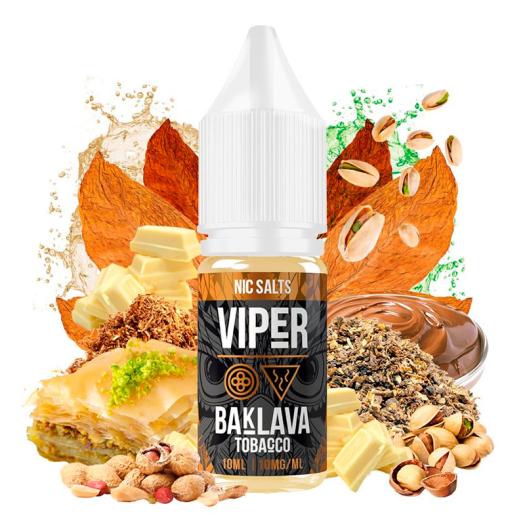 Baklava Tobacco 10ml - Viper Salts SAIS DE NICOTINA Baklava Tobacco 10ml - Viper Salts SAIS DE NICOTINA