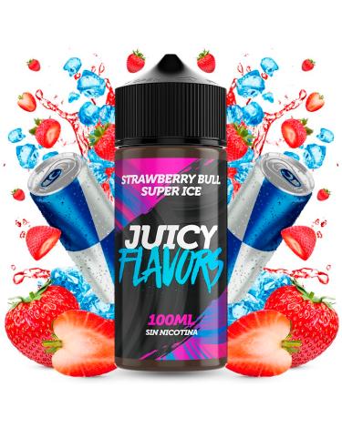 Strawberry Bull Super Ice By Juicy Juice 100ml + Nicokit Gratis