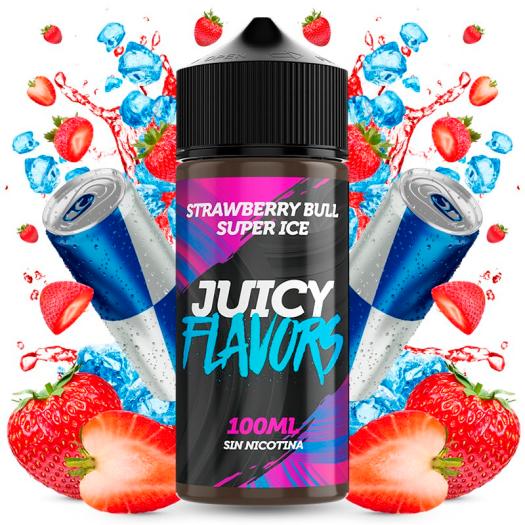 Strawberry Bull Super Ice By Juicy Juice 100ml + Nicokit Gratis