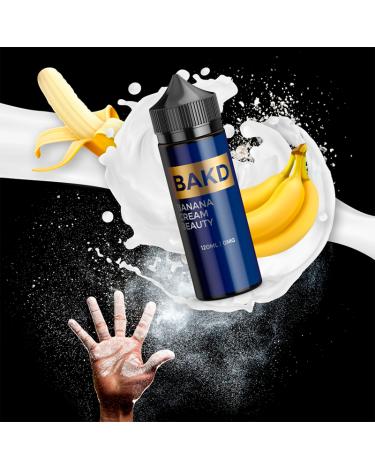 BANANA CREAM BEAUTY - BAKD 100ML BY GRIMM X OHMBOY OC + Nicokits