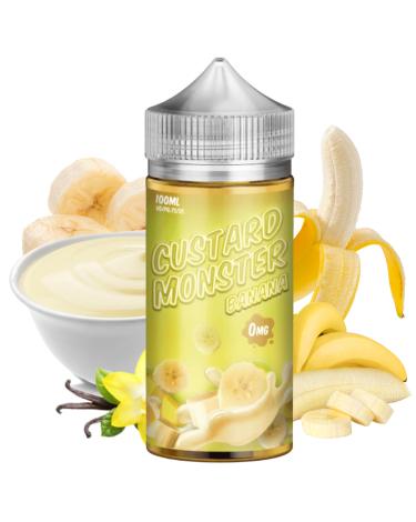 Banana Custard 100ml Custard Monster