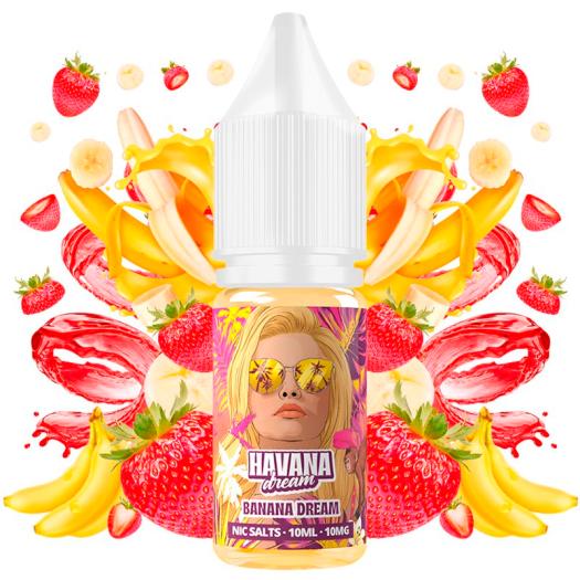 Banana Dream 10ml - Havana Dream Nic Salts - Líquido con SAIS DE NICOTINA