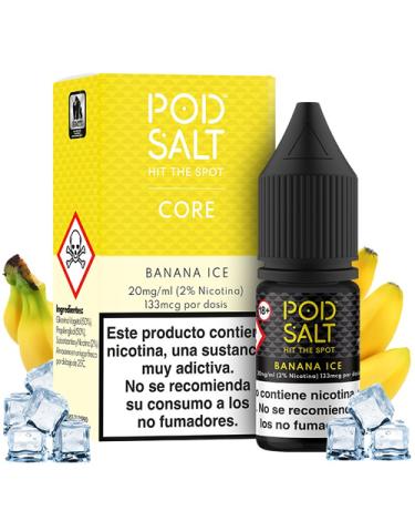 BANANA ICE 10ml - POD SALT 10 ml – Líquido com SAIS DE NICOTINA