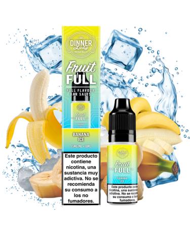 Banana Ice Dinner Lady Salts Fruit Full 10ml