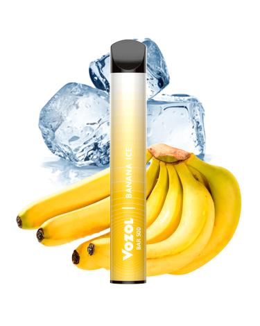 BANANA ICE Vozol Bar 500 20mg - POD DESCARTÁVEL