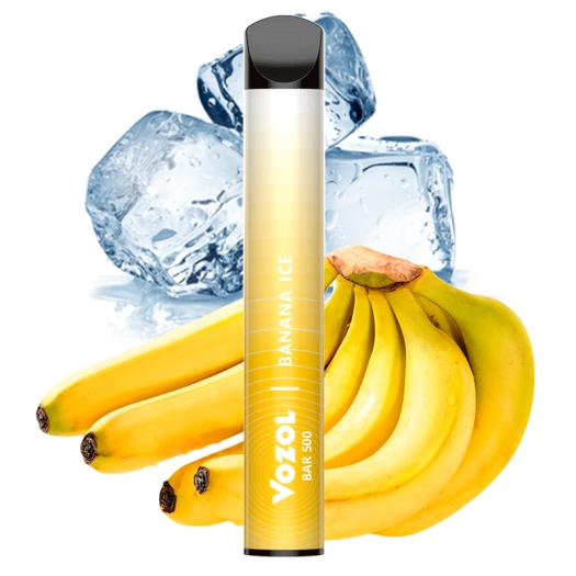 BANANA ICE Vozol Bar 500 20mg - POD DESCARTÁVEL BANANA ICE Vozol Bar 500 20mg - POD DESCARTÁVEL