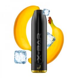 Banana Ice X-Bar PRO 1500 Puffs - POD DESCARTÁVEL SEM NICOTINA