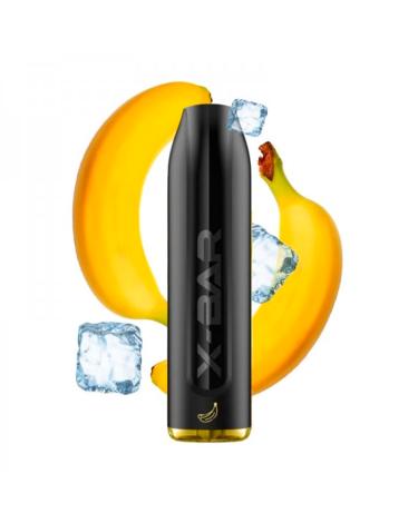 Banana Ice X-Bar PRO 1500 Puffs - POD DESCARTÁVEL SEM NICOTINA
