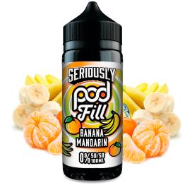 Banana Mandarin Seriously Pod Fill 100ml + Nicokits Gratis