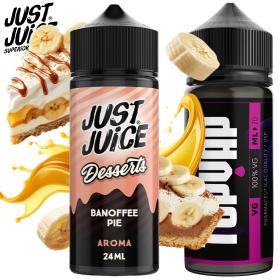 Banoffee Pie Longfill 24ml/120 Just Juice Desserts